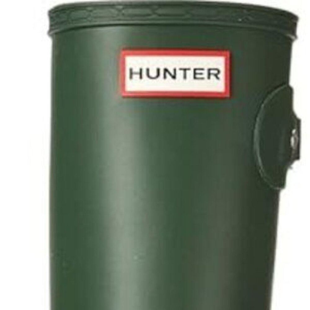 New Hunter Women's Original Tall Waterproof Rain Boots Size 7 Green Adjustable - Picture 4 of 10